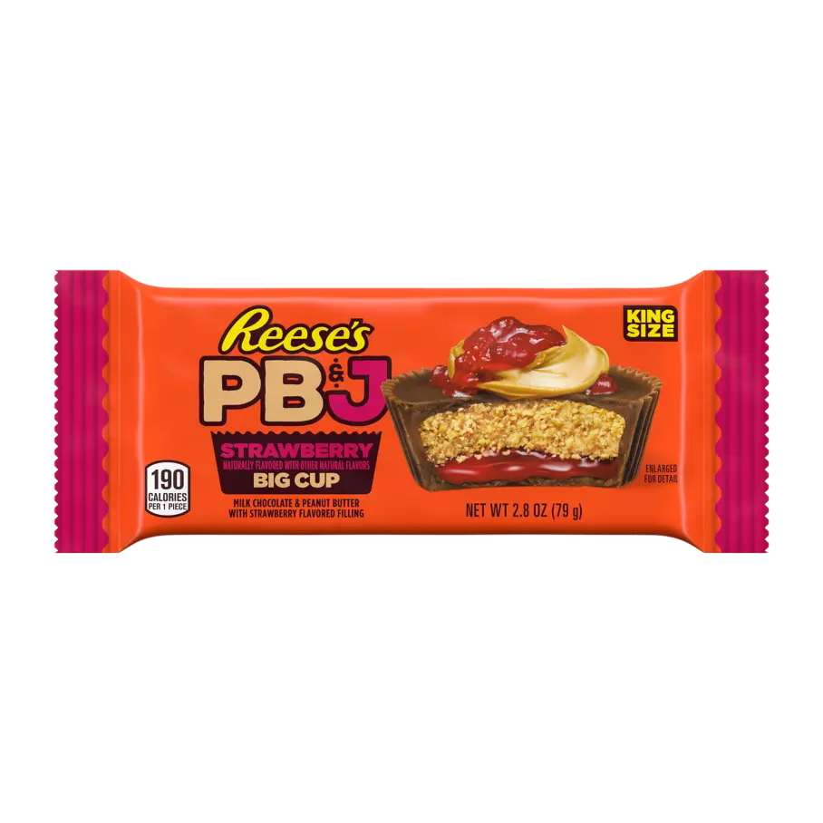 Reese's PB&J Strawberry King Size 2.8oz X 16 Units
