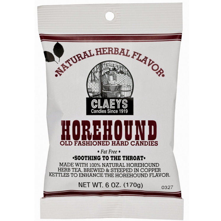 CLAEYS OLD FASHIONED HARD CANDIES - HOREHOUND