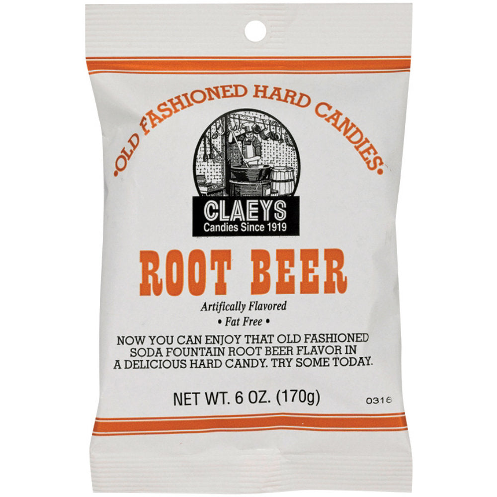 CLAEYS OLD FASHIONED HARD CANDIES - ROOT BEER