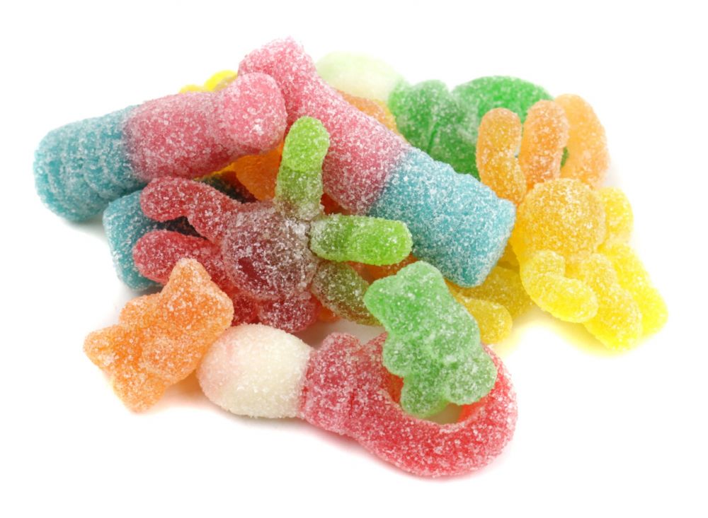 Bulk - Vidal Sour Gummi Mix 4.4lb X 1 Unit