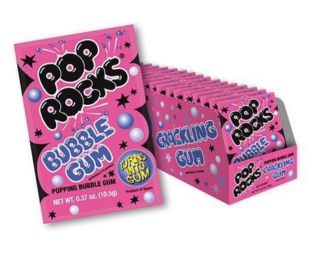 Pop Rocks Bubble Gum X 24 Units - CandyStation