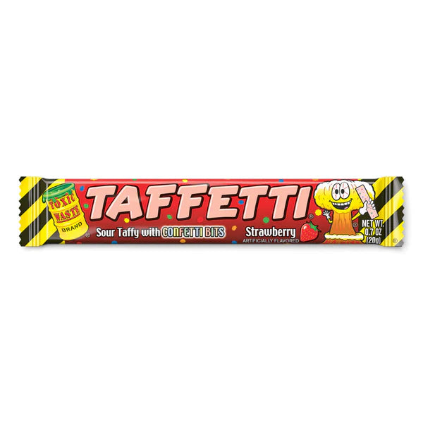 Toxic Waste Taffetti Strawberry .7oz X 24 Units