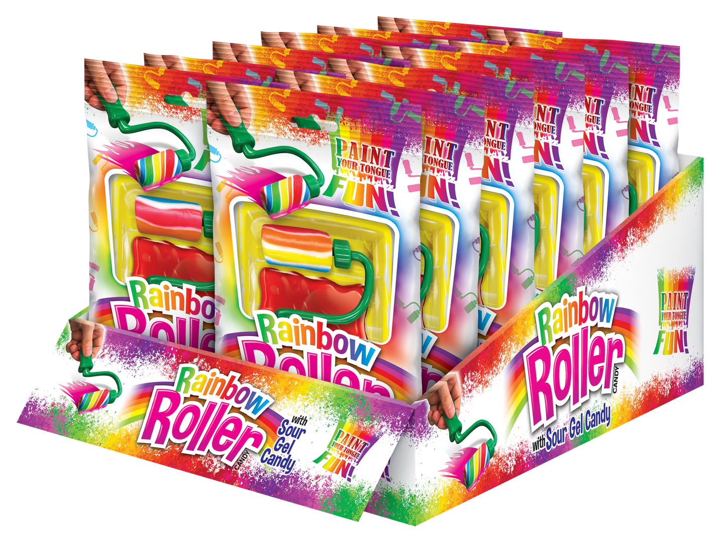 Foreign Candy Rainbow Roller 22g X 20 Units