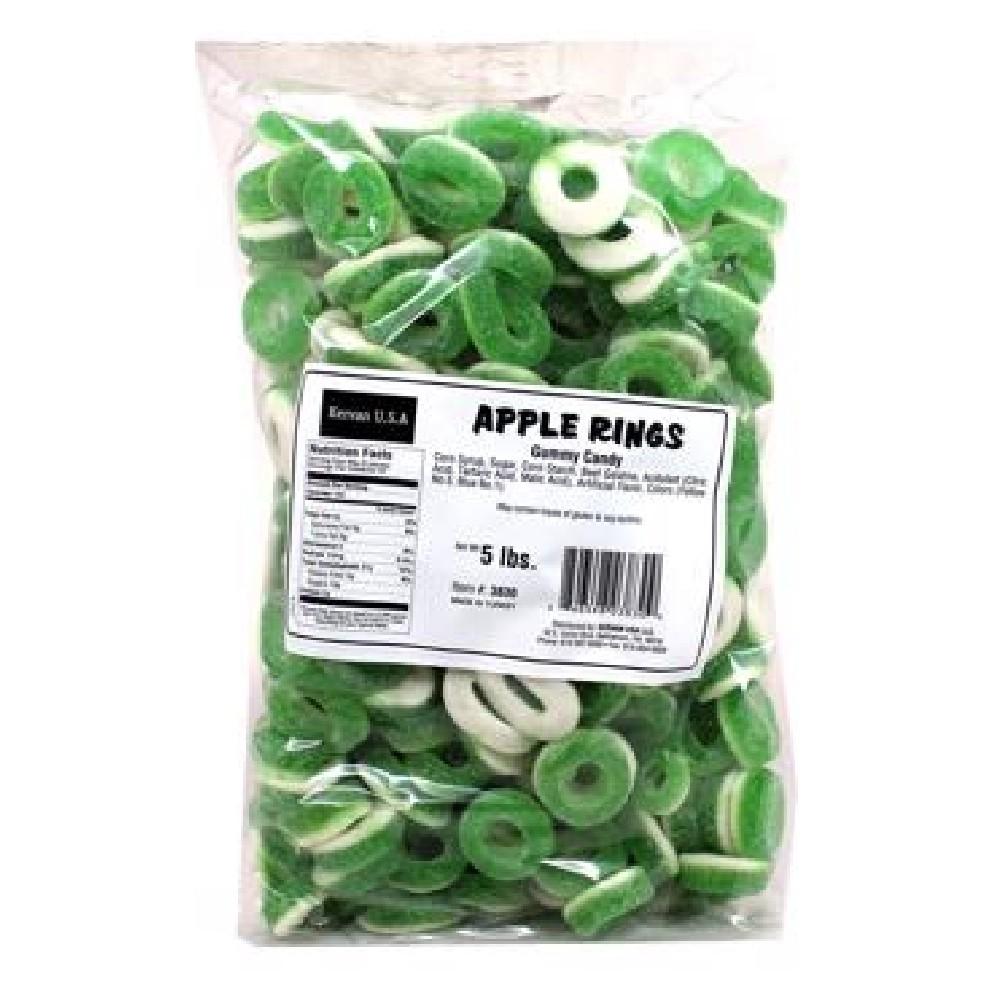 Kervan Bulk - Apple Ring Gummies 5 Lb - CandyStation