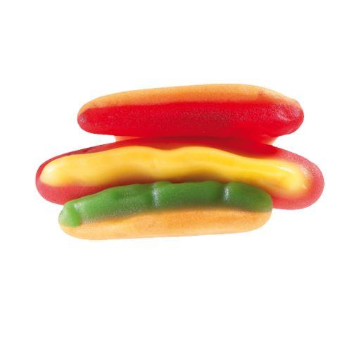 E - Frutti Gummi Hot Dogs (Wrapped) X 60 Units - CandyStation