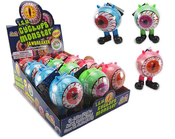 Kidsmania ICU Cyclops Monster 3.35oz X 12 Units