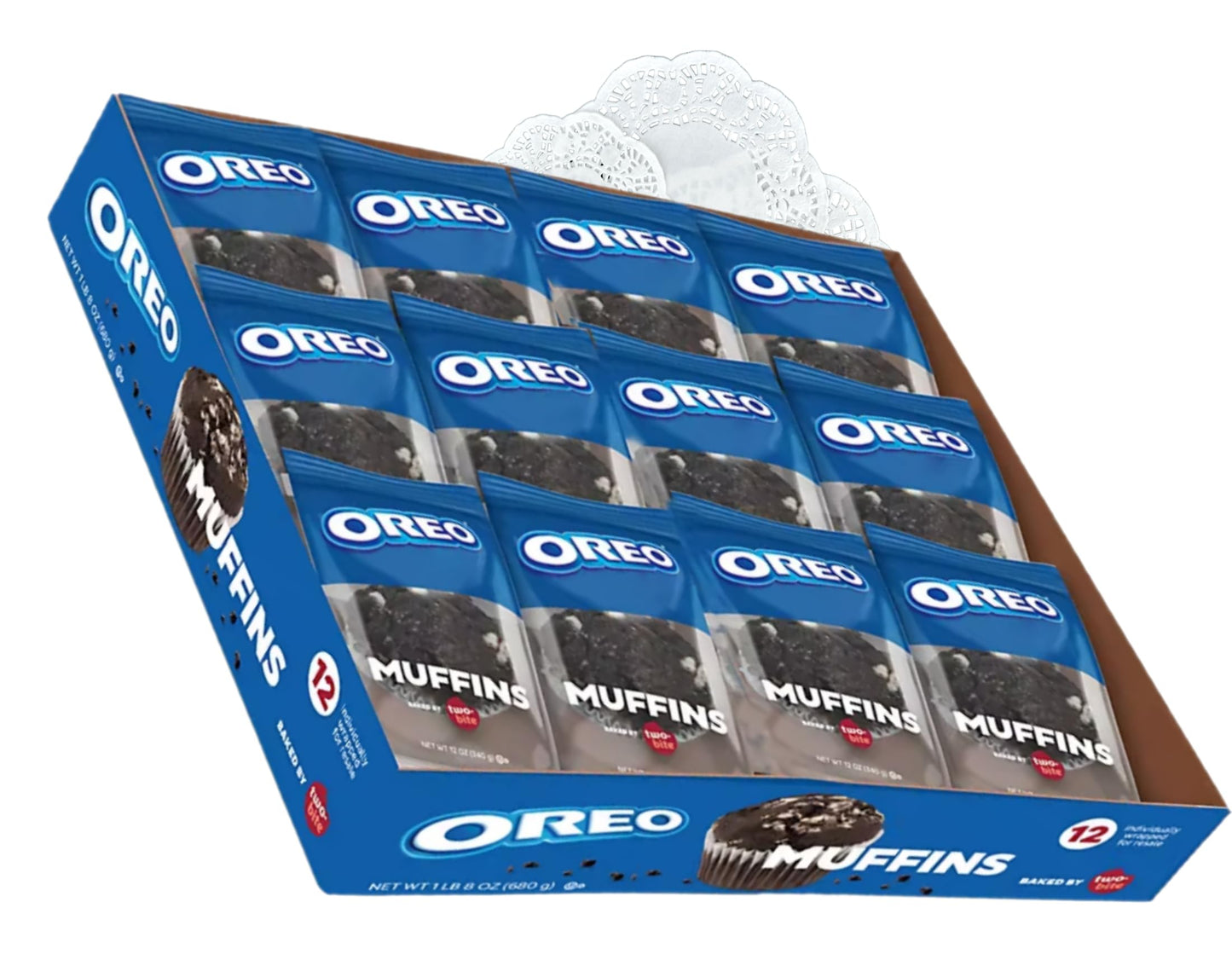 Two Bite Oreo Muffins 2Oz X 12 Units