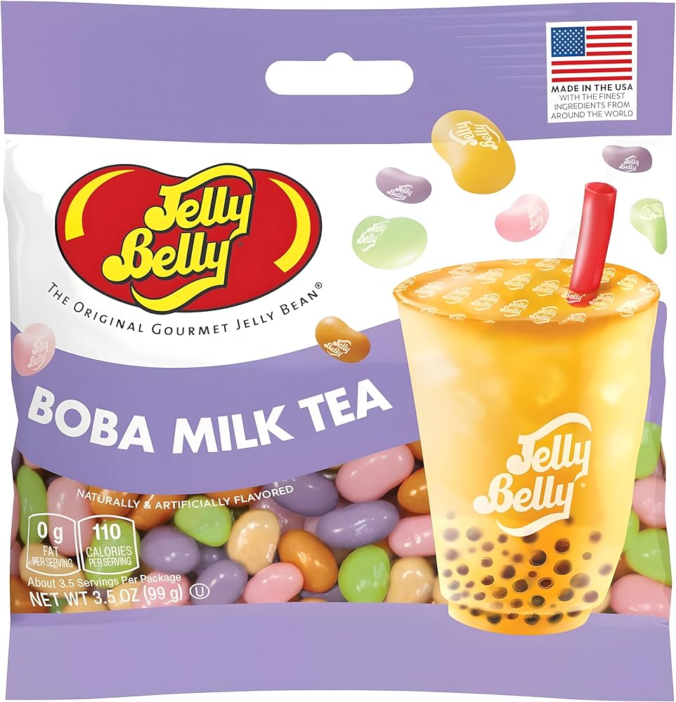 Jelly Belly Boba Milk Tea 100g X 12 Units