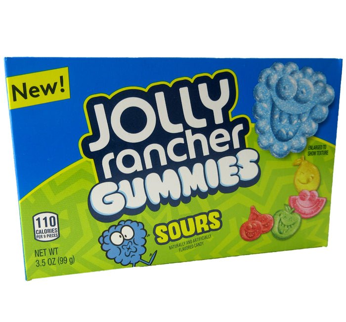 Theater Box - Jolly Rancher Sour Gummies 3.5oz X 11 Units - CandyStation