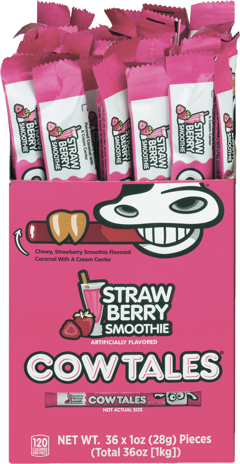 Cow Tales Strawberry Smoothie X 36 Units - CandyStation