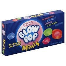 Charms Blow Pop Minis Theater Box 3.5oz X 12 Units - CandyStation