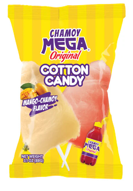 Taste of Nature Mega Chamoy Cotton Candy 3.1oz X 12 Units