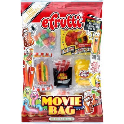 E - Frutti Movie Bag Peg Bag X 12 Units - CandyStation