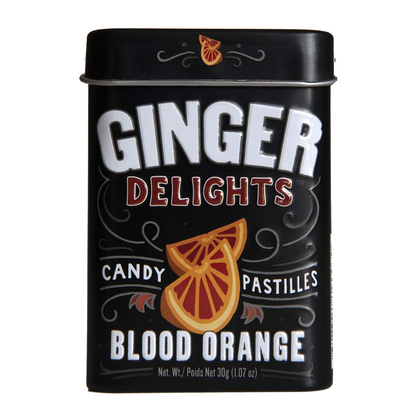 Ginger Delights Tin - Blood Orange X 12 Units - CandyStation