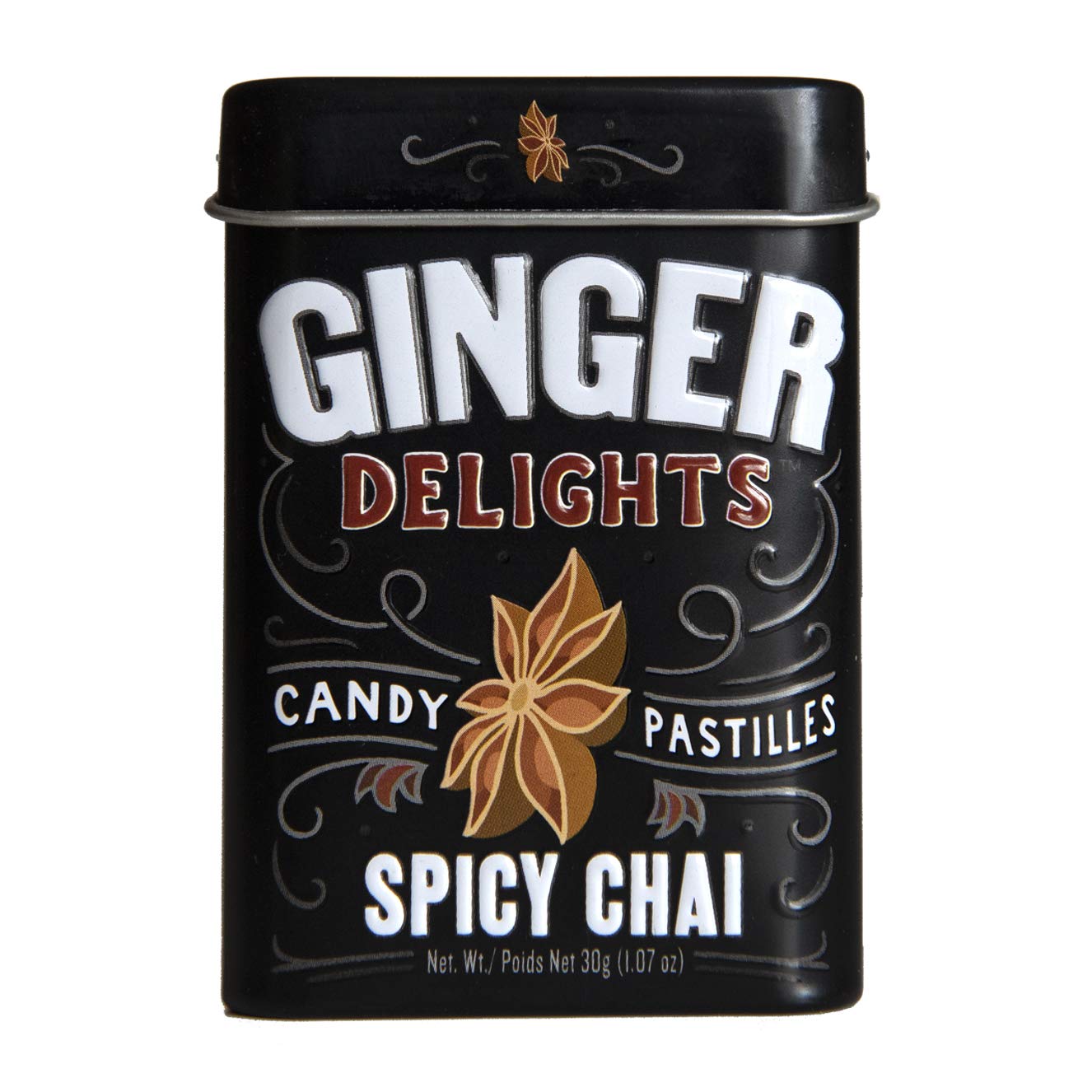 GINGER DELIGHTS TIN - SPICY CHAI SINGLE