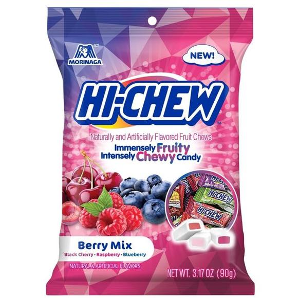 Hi-Chew Berry Mix Peg Bags 3.17oz X 6 Units - CandyStation