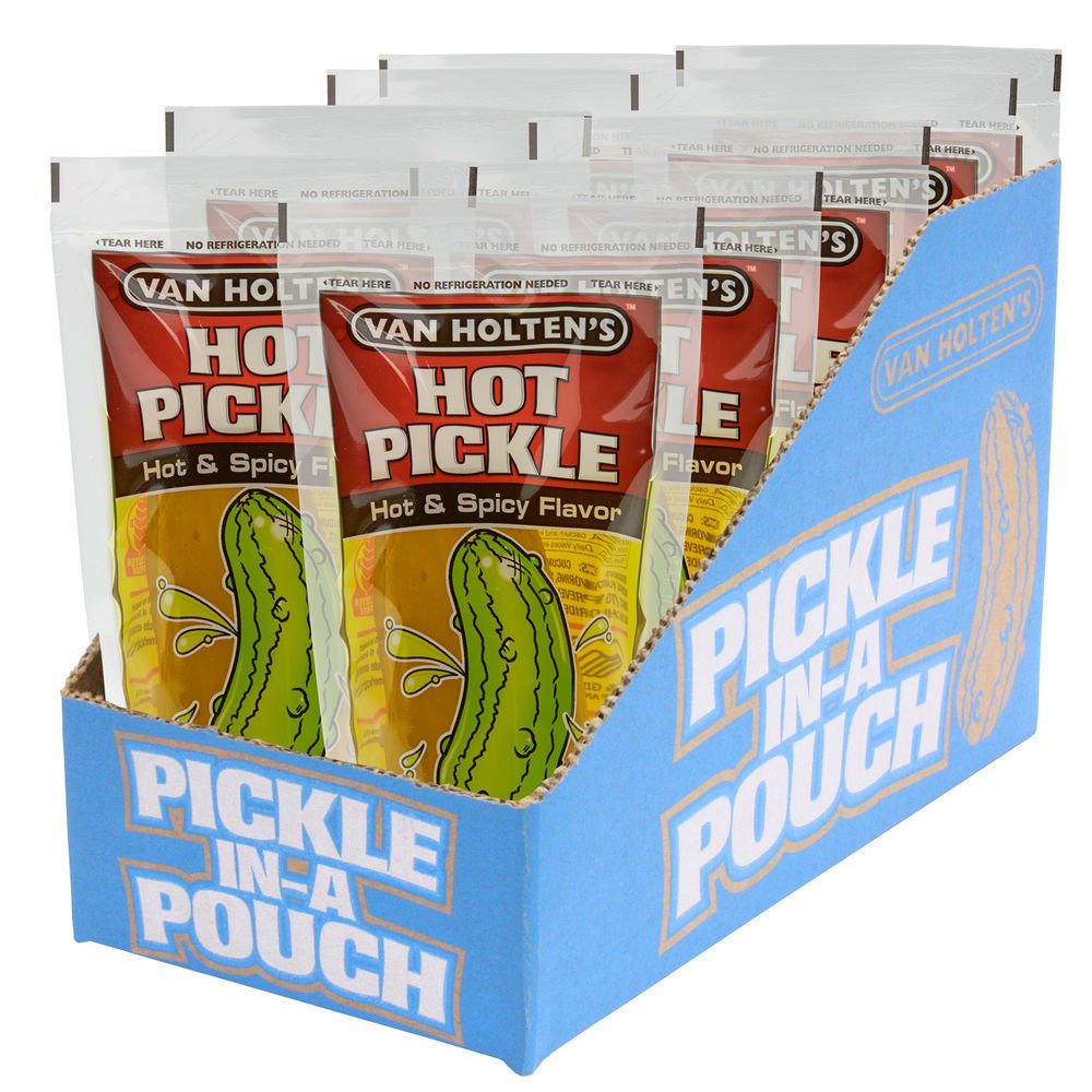 Van Holten's Pickle Jumbo Hot X 12 Units - CandyStation