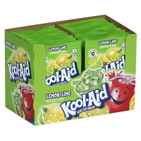 KOOL-AID UNSWEETENED 2QT - LEMON LIME