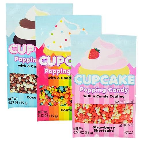 Koko's Cupcake Coated Popping Candy .53oz X 20 Units - CandyStation