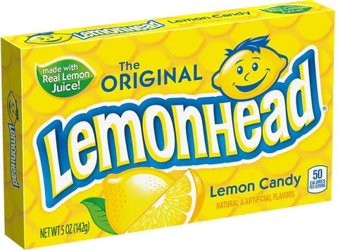 Theater Box Lemonhead- Original 5oz X 12 Units