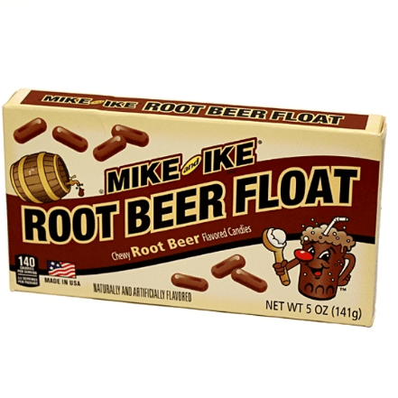 Theater Box Mike & Ike Root Beer Float 4.25oz X 12 Units