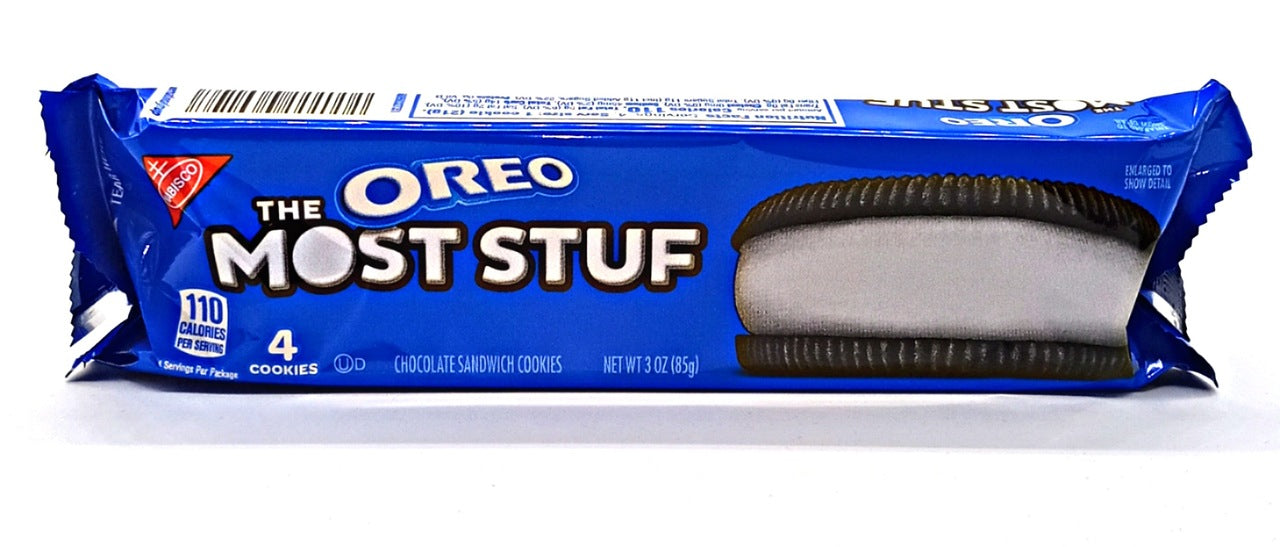 Oreo the Most Stuf Cookies 3oz X 12 Units