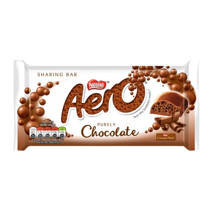 Uk Aero Giant Bar Milk Chocolate 90g X 15 Units - CandyStation