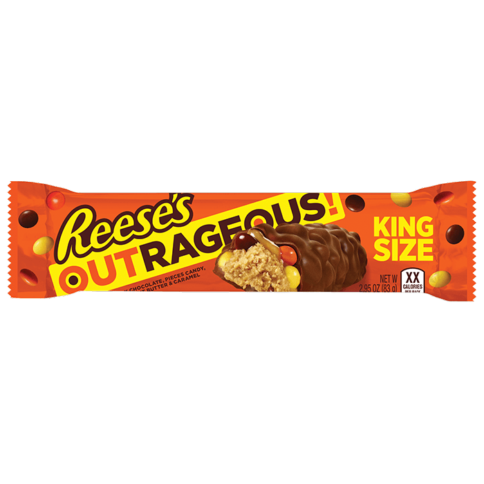 Hershey Reese Outrageous King Size X 18 Units - CandyStation
