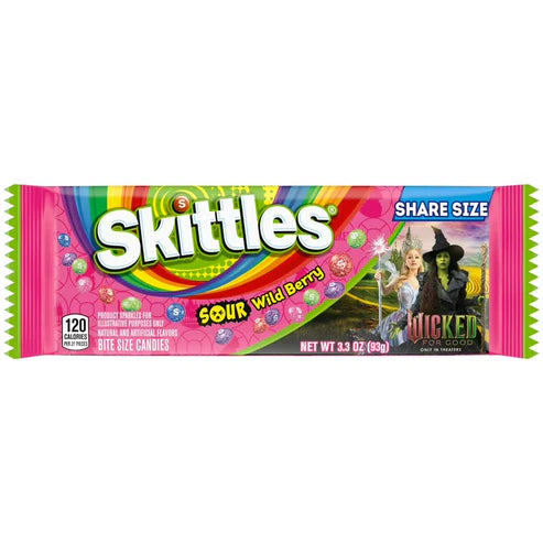Skittles Sour Wild Berry 3.3oz X 24 Units