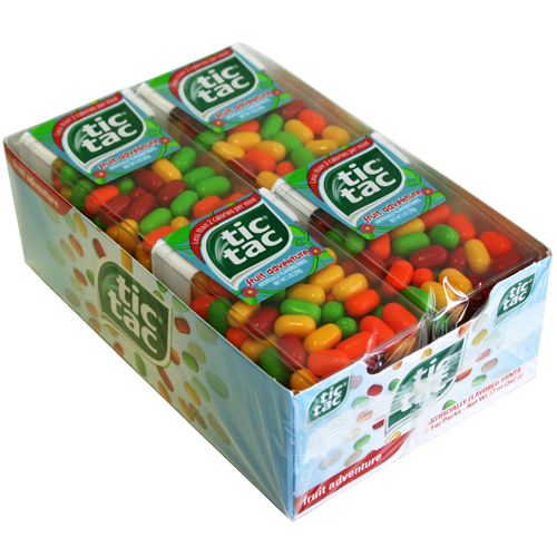Tic Tac Big Pack Fruit Adventure 12 Units - CandyStation