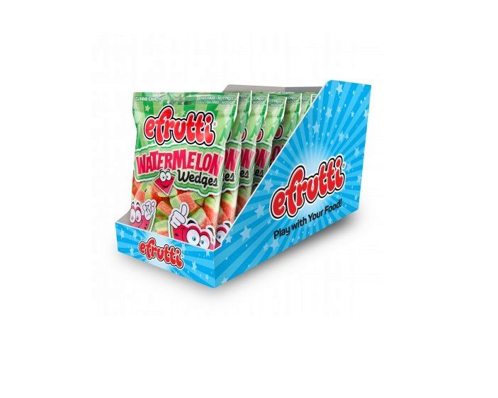 E-Frutti Watermelon Wedges Peg Bag 3.5oz X 12 Units