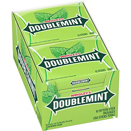 WRIGLEY SLIM PAK DOUBLEMINT GUM