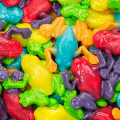Bulk Albanese Gummi Rainforest Frogs 5lb - CandyStation