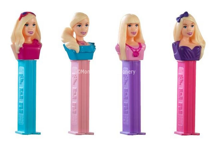 Pez Blister - Barbie .87oz X 12 Units
