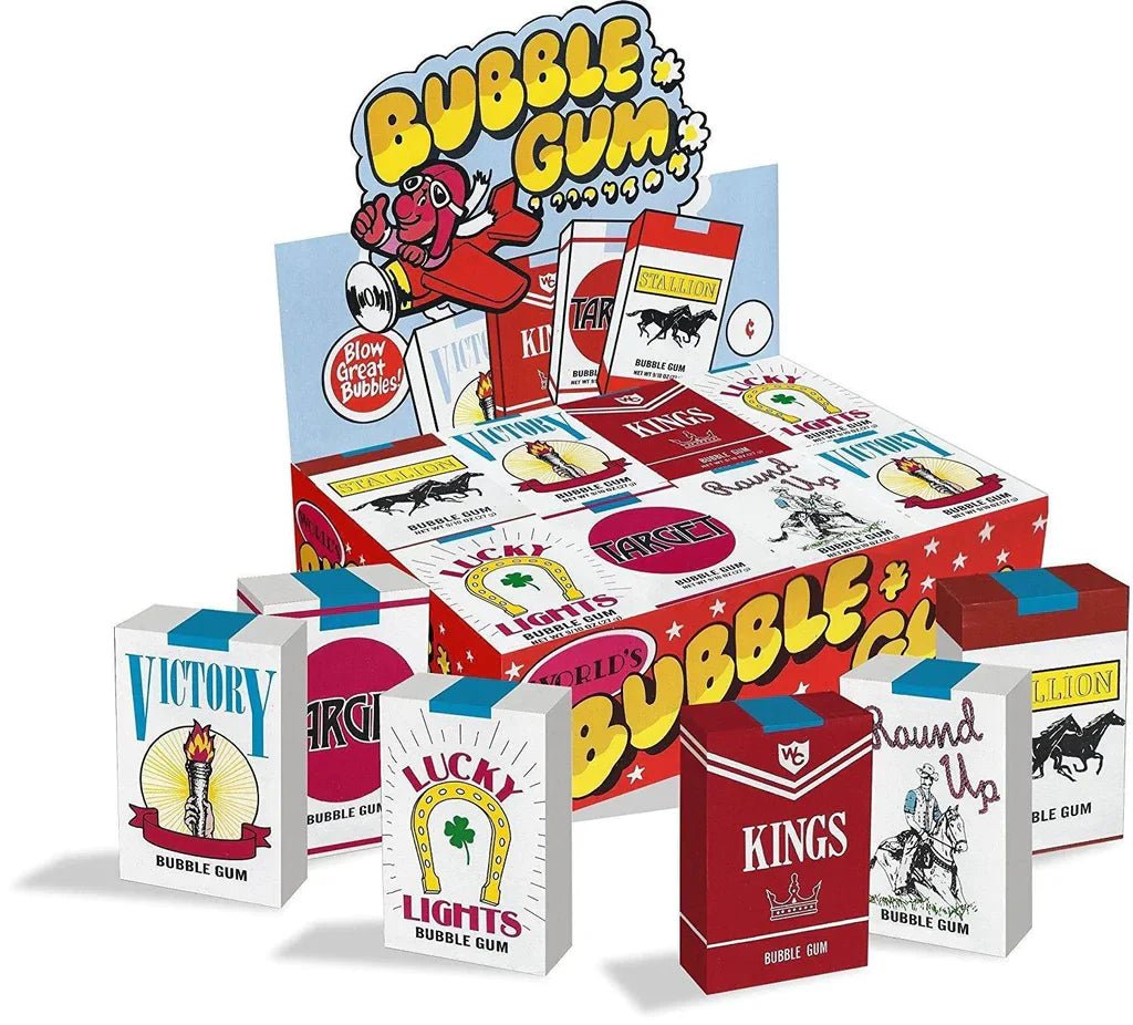 World's Candy Sticks King Size Bubble Gum 24 Units - CandyStation