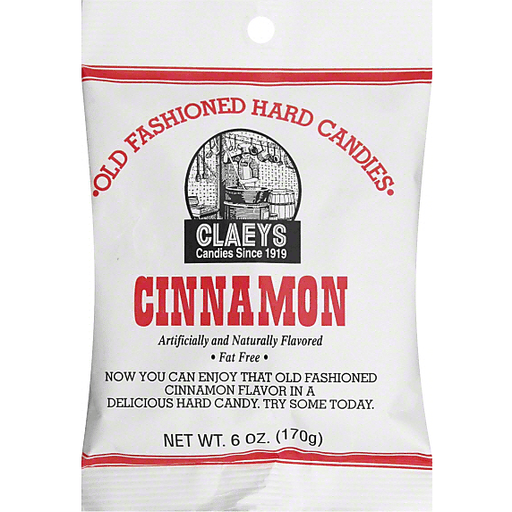 Claeys Old Fashioned Hard Candies - Cinnamon 6oz X 24 Units - CandyStation
