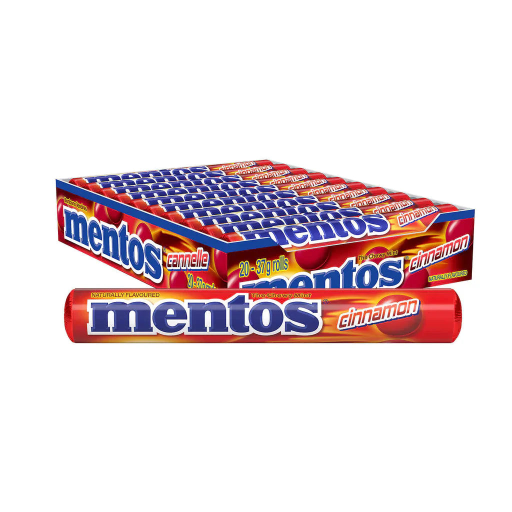 Mentos Cinnamon 1.34oz X 20 Units