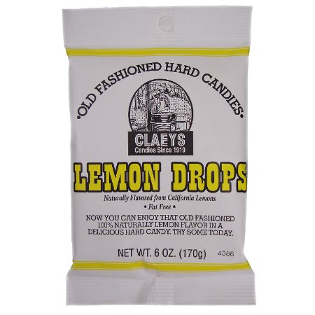 CLAEYS OLD FASHIONED HARD CANDIES - NATURAL LEMON