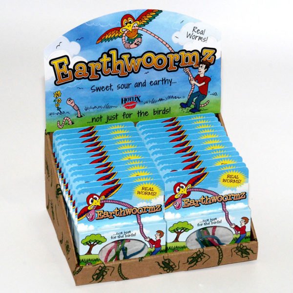 Hotlix Real Earthwoormz X 24 Units - CandyStation