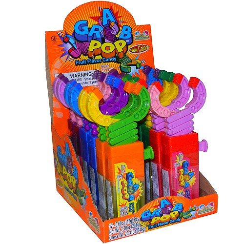 Kidsmania Grab Pop .06oz x 12 Units - CandyStation