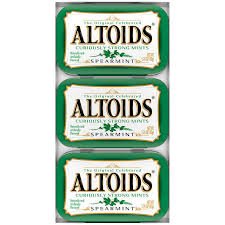 Altoids Mints Spearmint 1.76oz X 12 Units - CandyStation