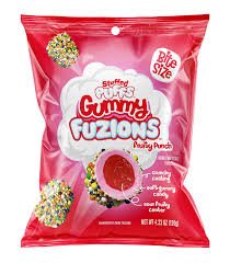 Stuffed Puffs Fuzions Fruity Punch 4.36oz X 8 Units - CandyStation