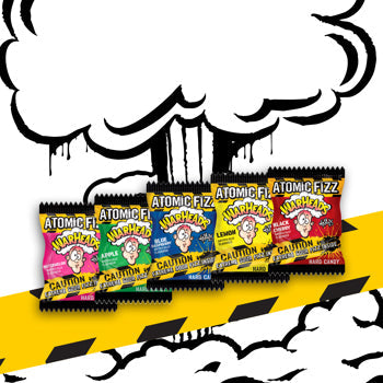 Warheads Atomic Fizz Canister 1.48oz X 12 Units