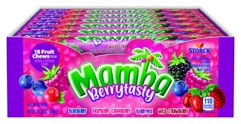 Mamba Stick Pack- Berrytasty 2.8oz X 24 Units - CandyStation