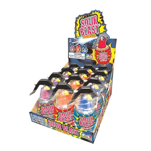 Kidsmania Sour Blast Candy Spray 12 Units - CandyStation