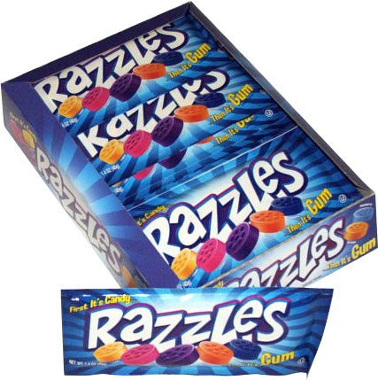 Razzles Original Pouch 24 Units - CandyStation