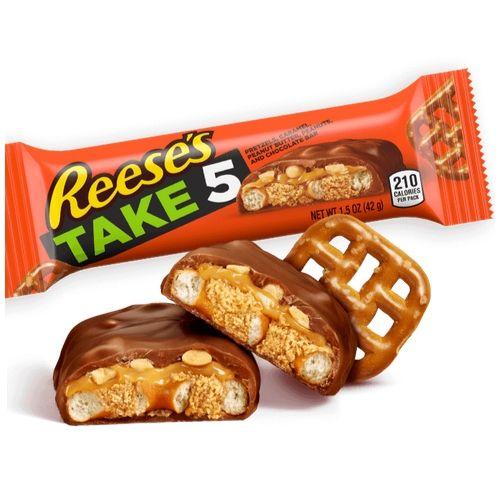HERSHEY REESE TAKE 5 - STANDARD SIZE BARS UNPACKED