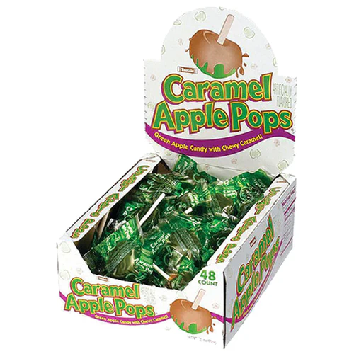 Tootsie Caramel Apple Pops X 48 Units - CandyStation