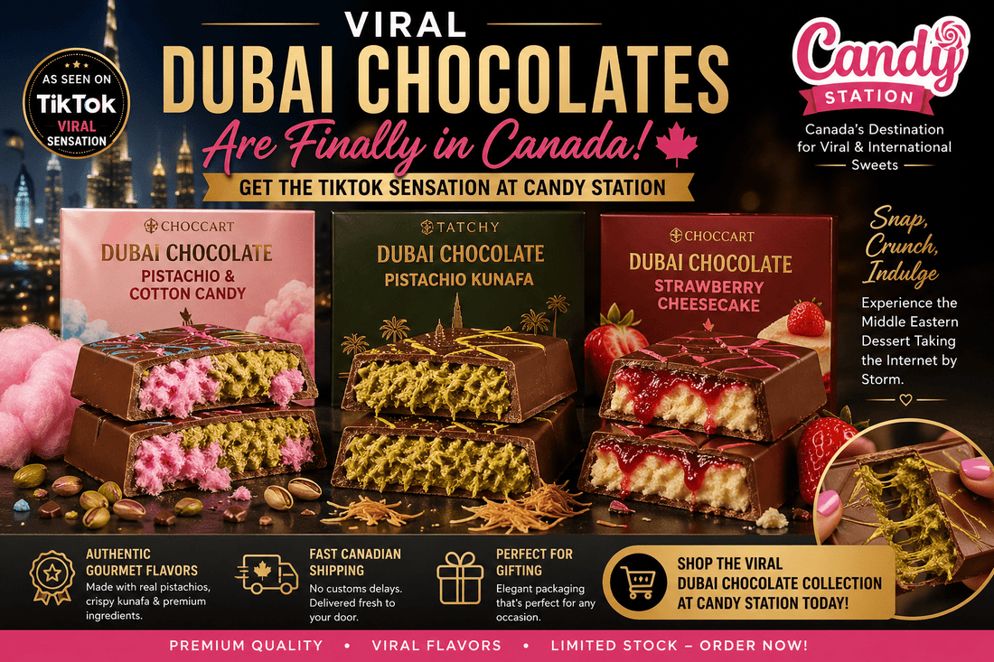 Dubai's Viral Pistachio Kunafa Chocolate is Here - CandyStation