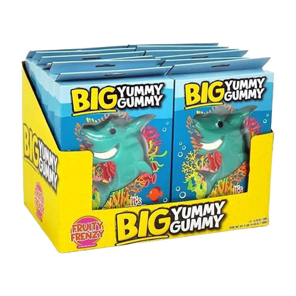 Big yummy Gummy Fruity Frenzy Shark 5.29oz X 12 Units